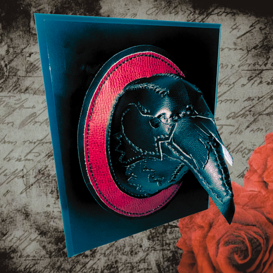 Raven Head Wall Plaque