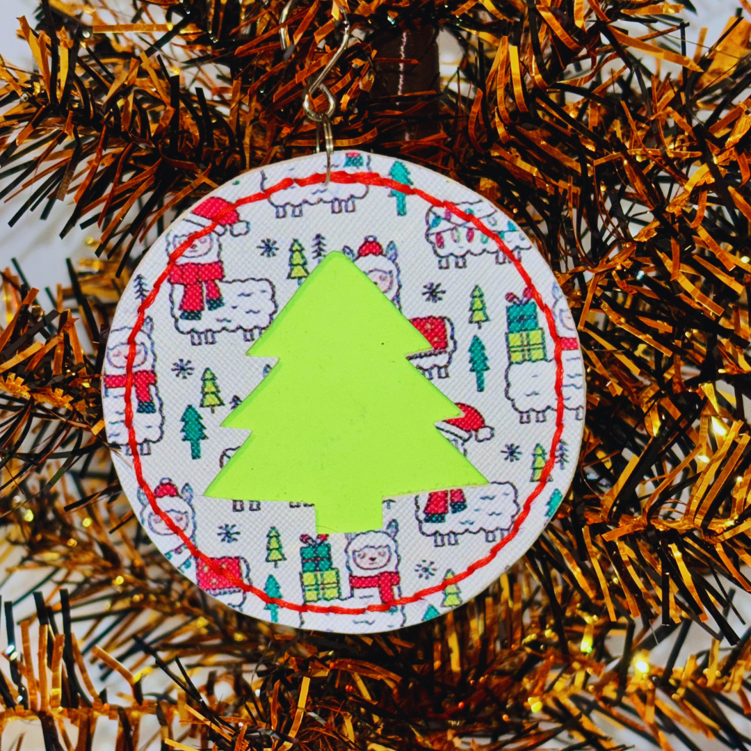 Round Tree Christmas Ornaments