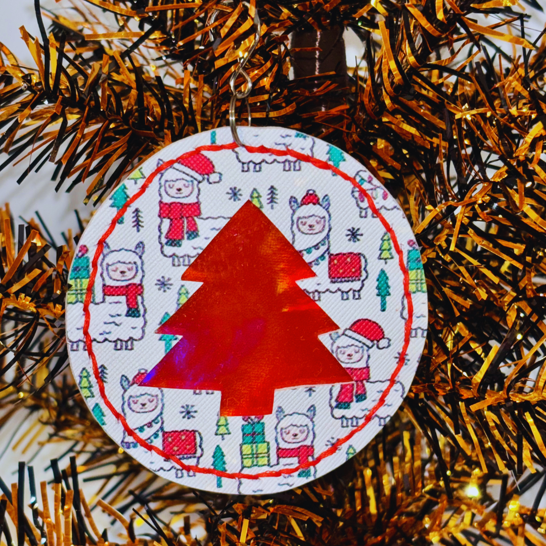 Round Tree Christmas Ornaments