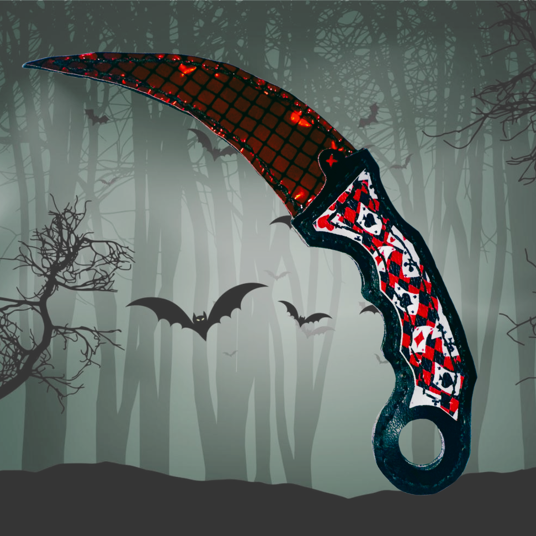 Faux Leather Karambit
