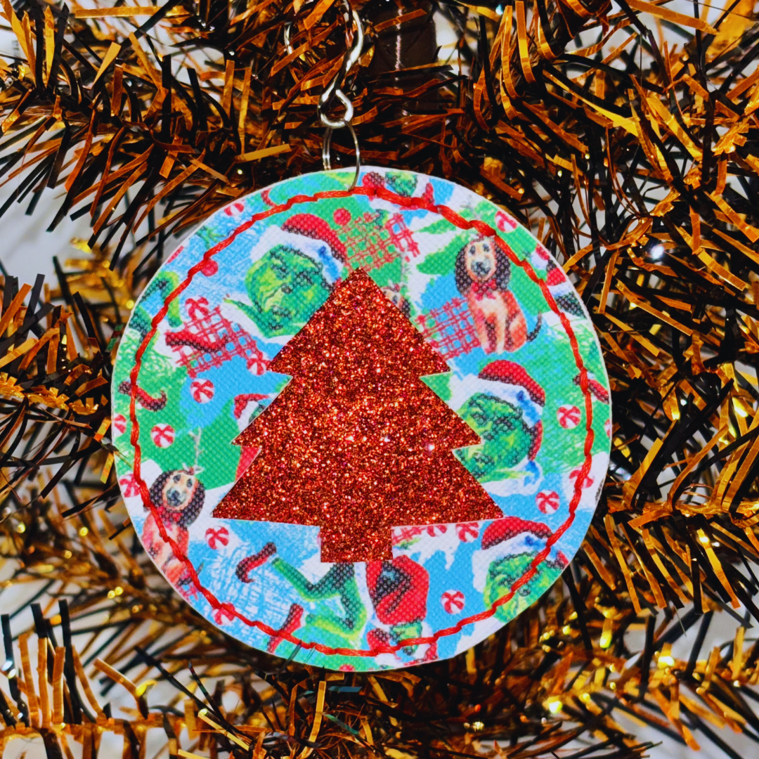 Round Tree Christmas Ornaments