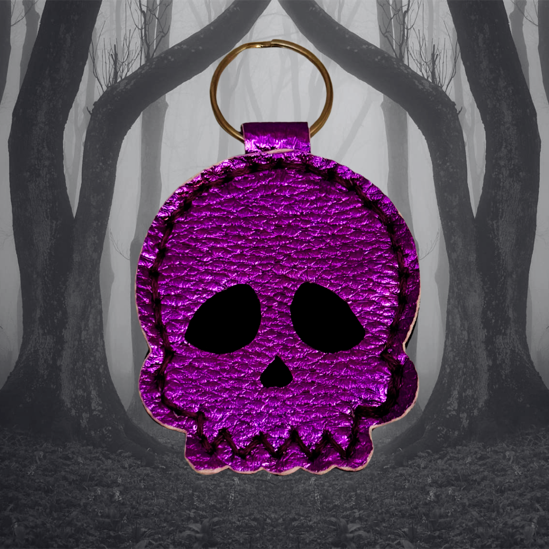 Front Skull Keychain