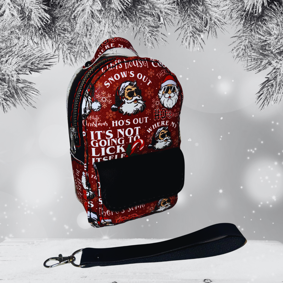 Creepmas Mini Backback Clutch