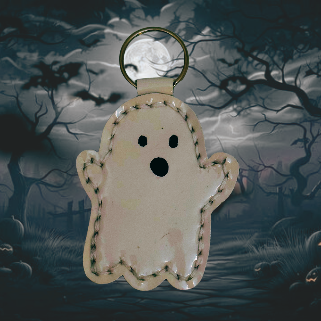 Scaredy Ghost Keychain