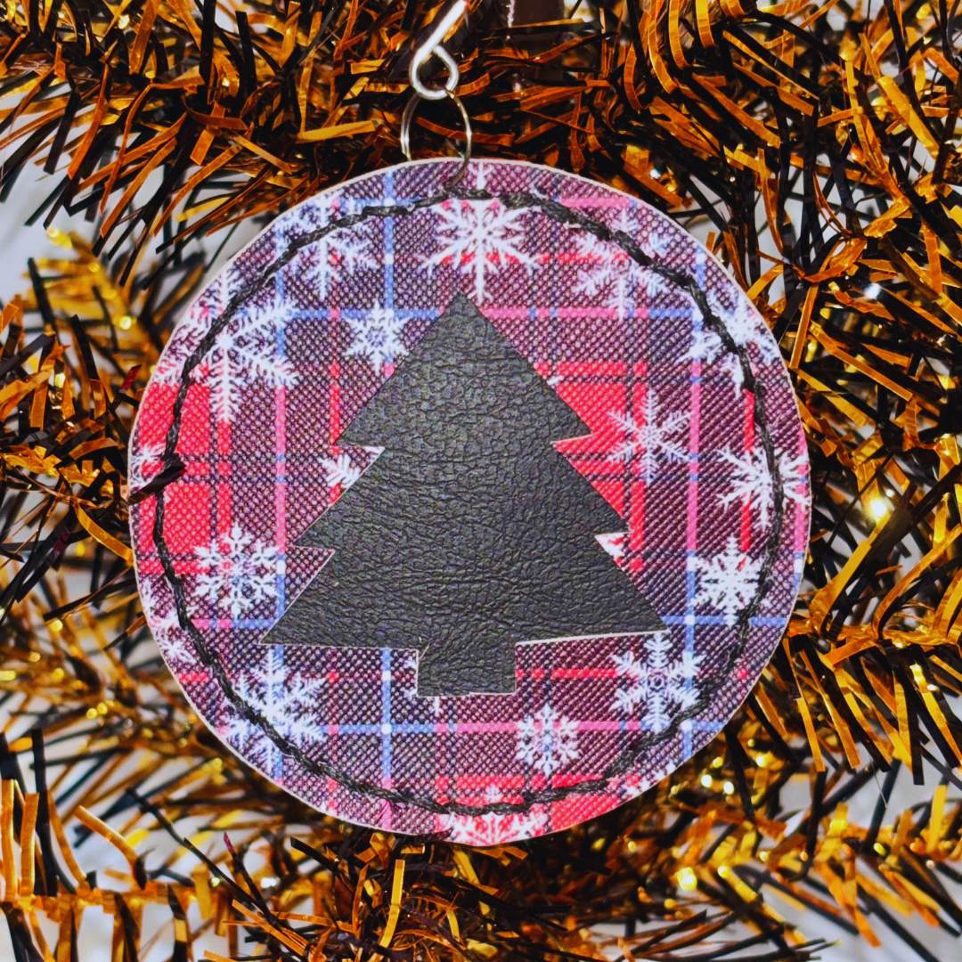 Round Tree Christmas Ornaments
