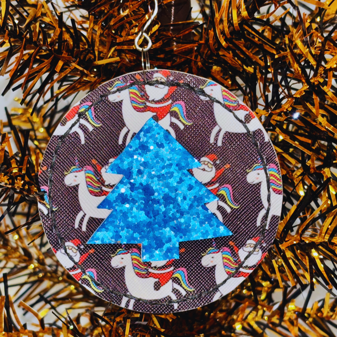 Round Tree Christmas Ornaments
