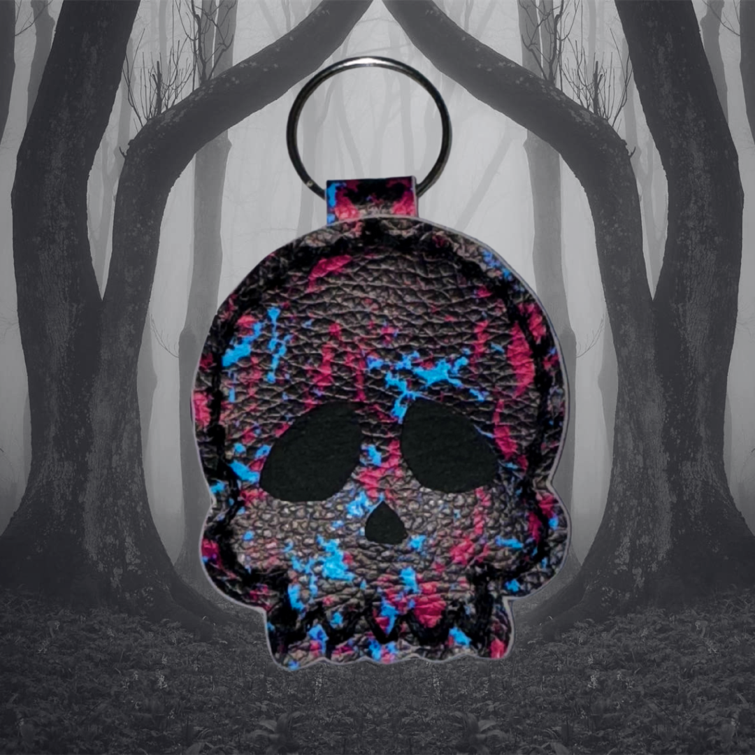 Front Skull Keychain