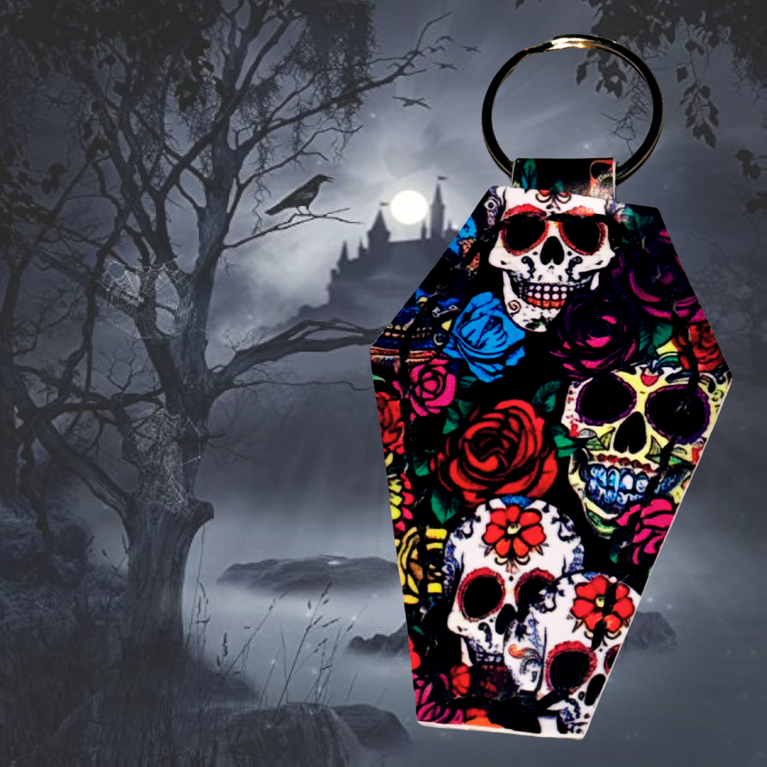 Coffin Keychain