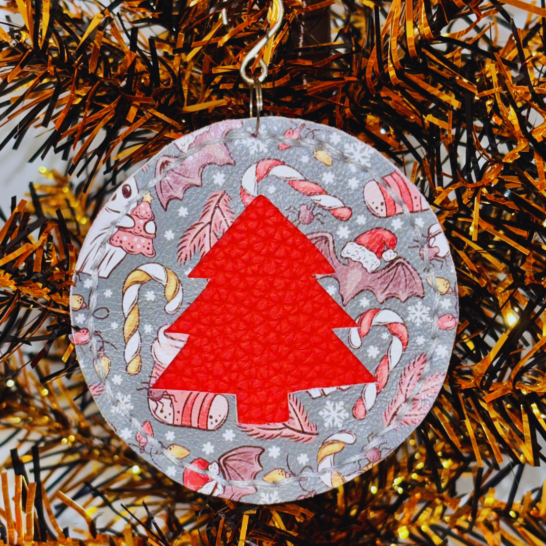 Round Tree Christmas Ornaments