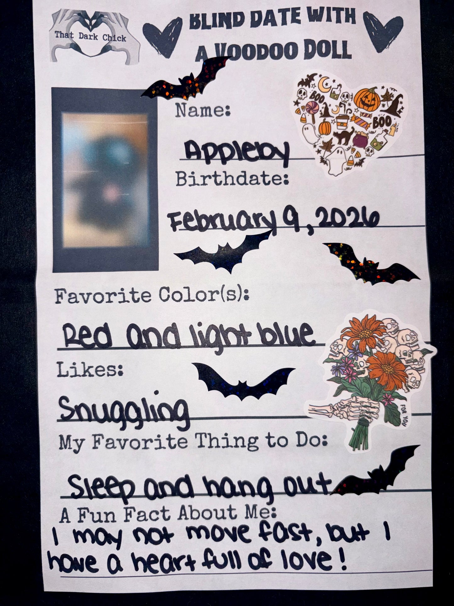 Blind Date with a Voodoo Doll