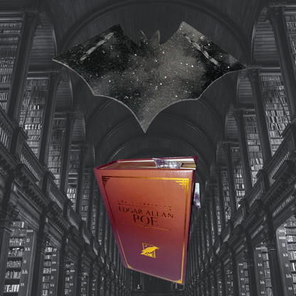 Bat Shaped Corner Bookmark