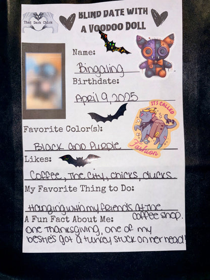 Blind Date with a Voodoo Doll