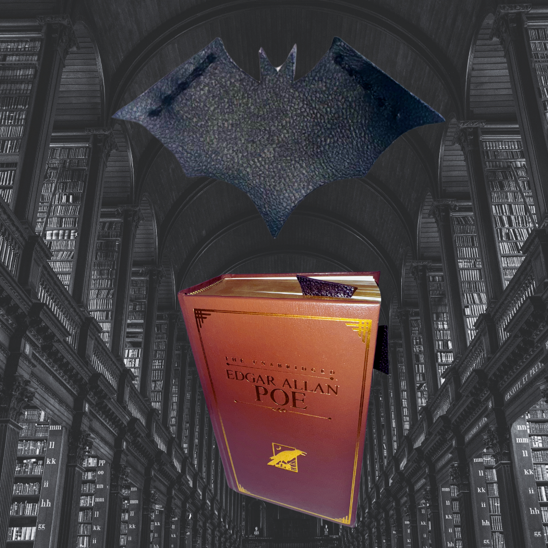 Bat Shaped Corner Bookmark