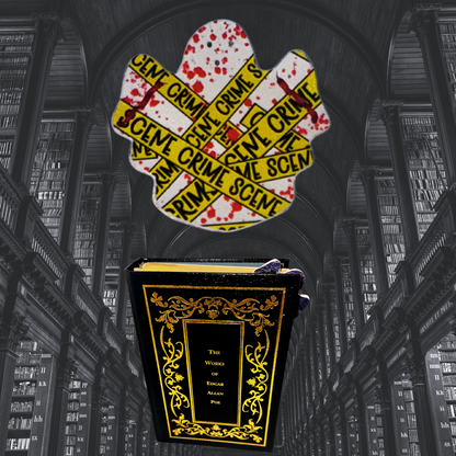 Ghost Shaped Corner Bookmark