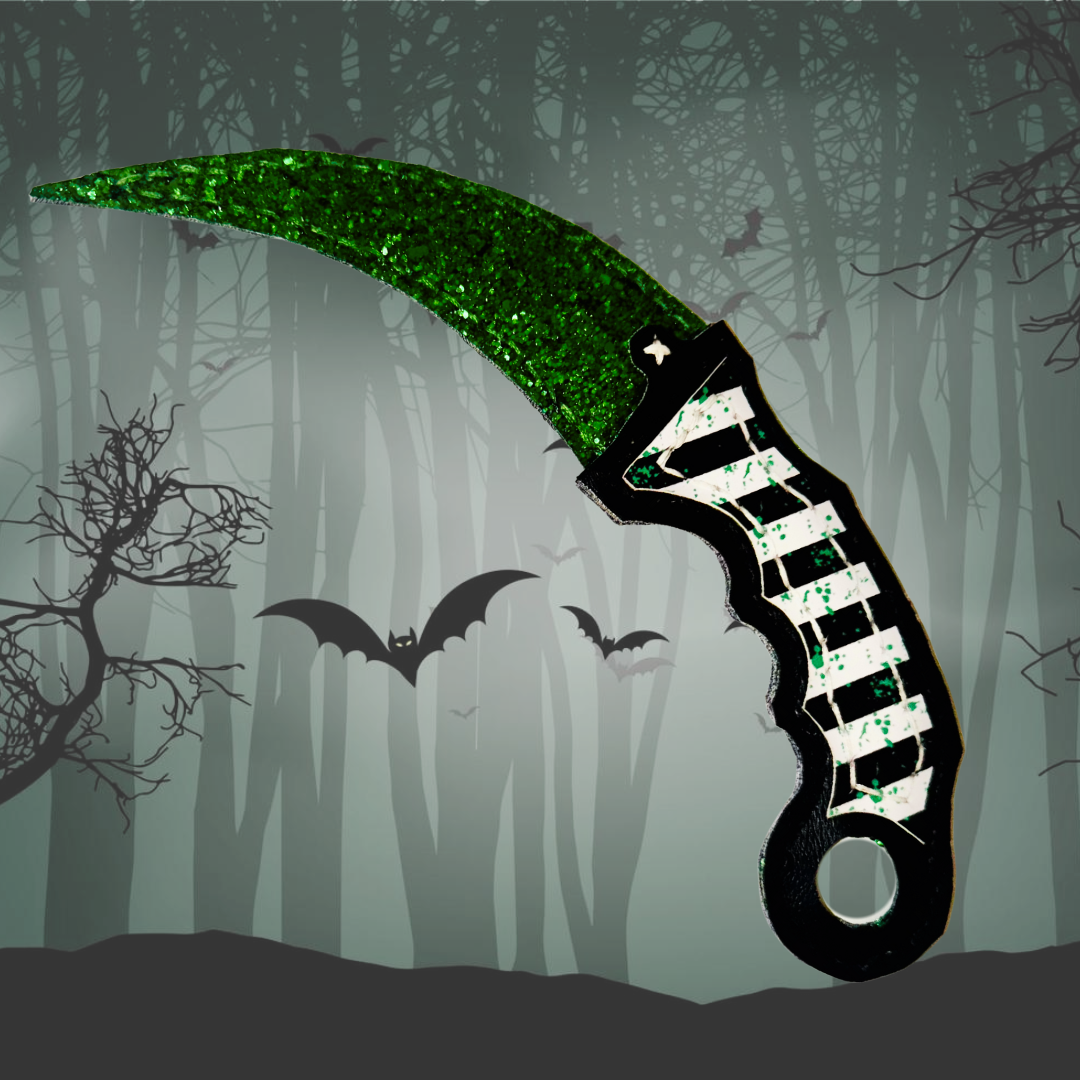 Faux Leather Karambit