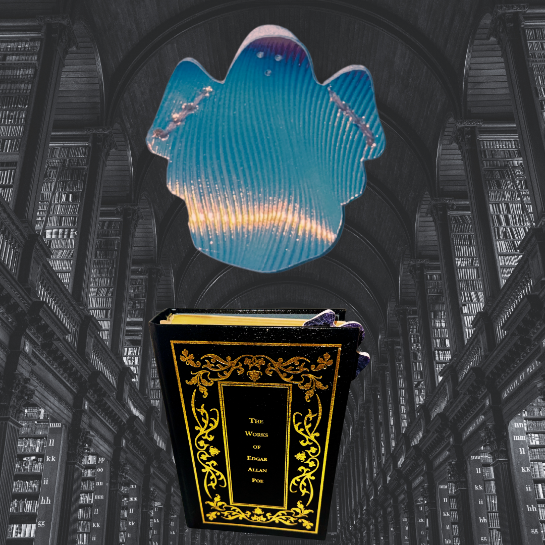 Ghost Shaped Corner Bookmark