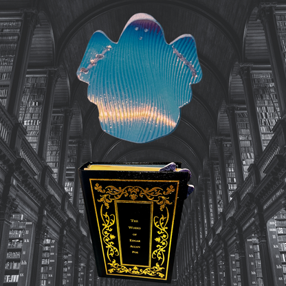 Ghost Shaped Corner Bookmark