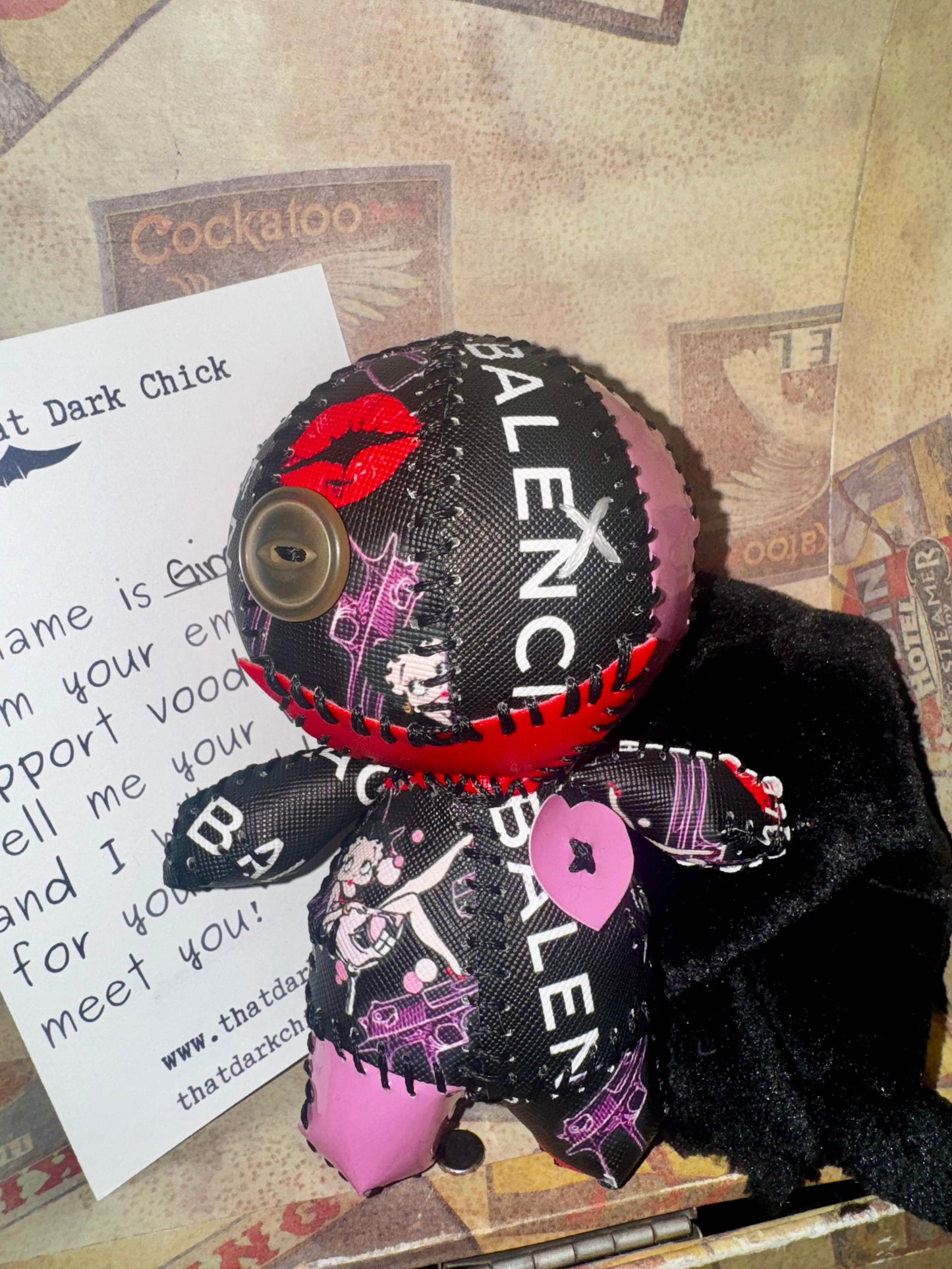 Emotional Support Voodoo Doll - Designer After Dark Collection