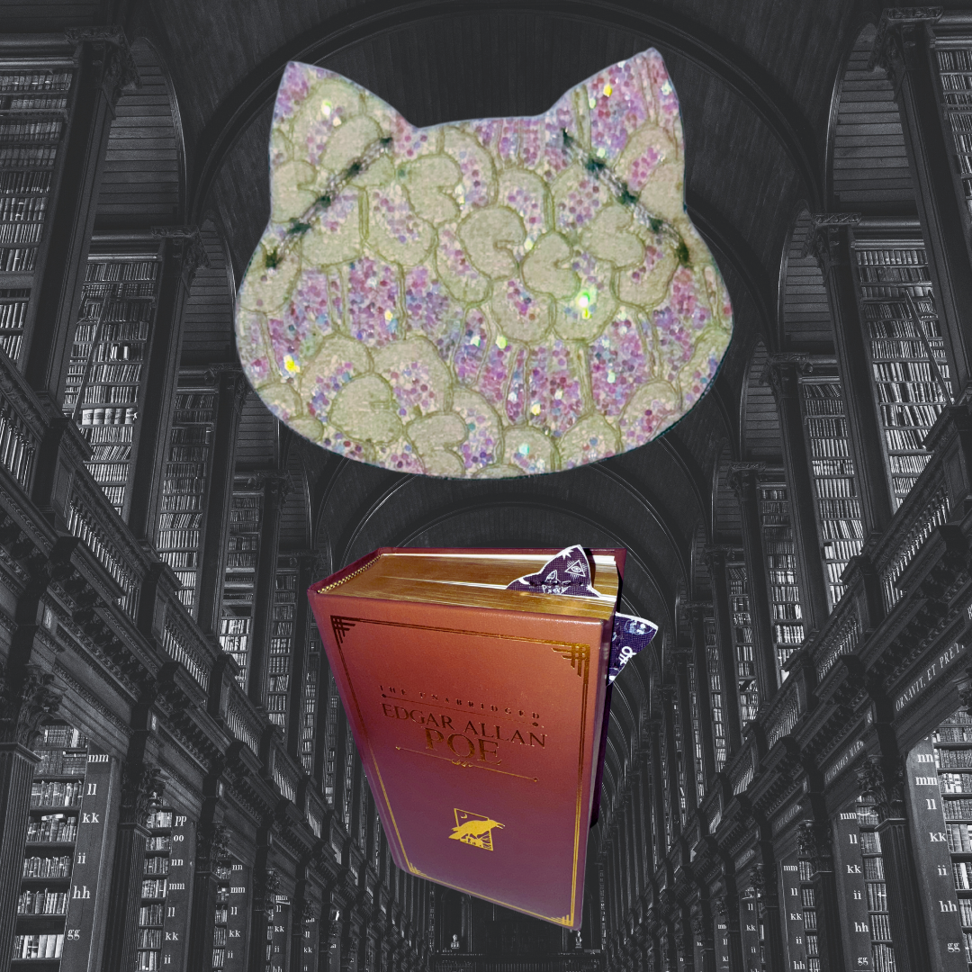 Cat Shaped Corner Bookmark