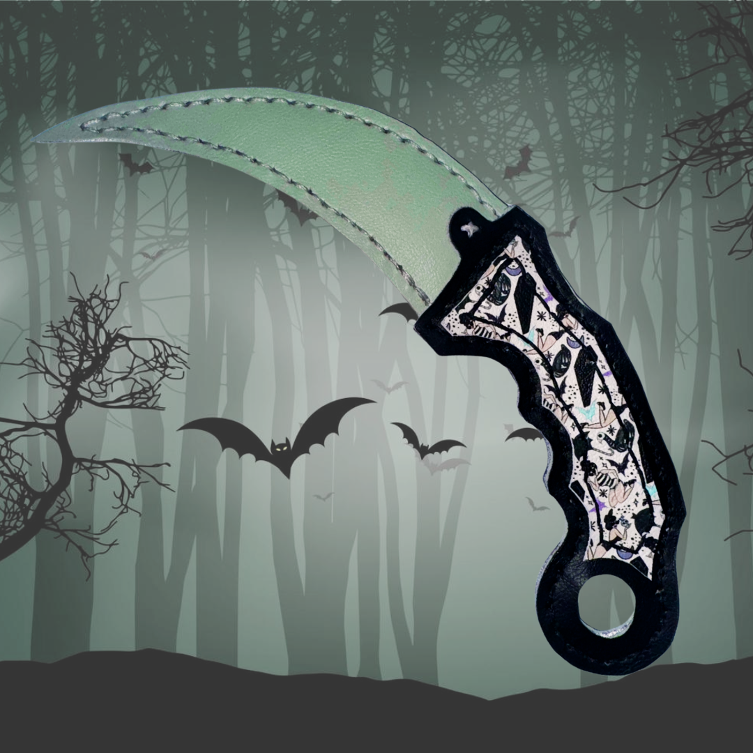 Faux Leather Karambit