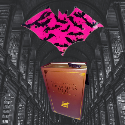 Bat Shaped Corner Bookmark