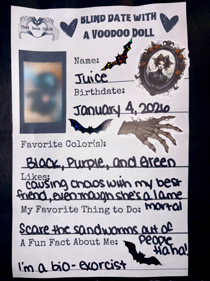 Blind Date with a Voodoo Doll
