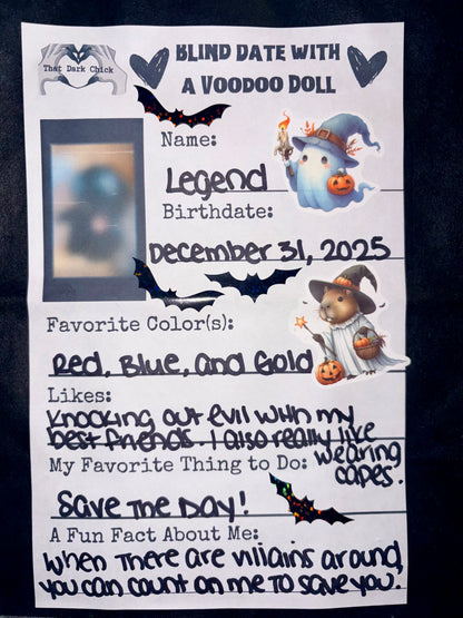 Blind Date with a Voodoo Doll