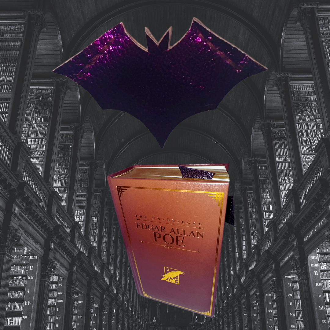 Bat Shaped Corner Bookmark