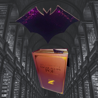 Bat Shaped Corner Bookmark