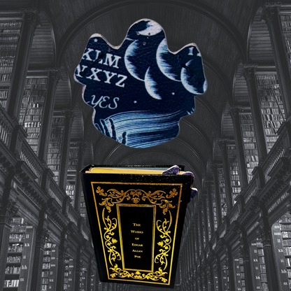 Ghost Shaped Corner Bookmark