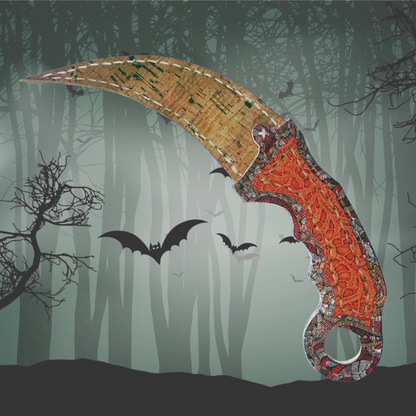 Faux Leather Karambit