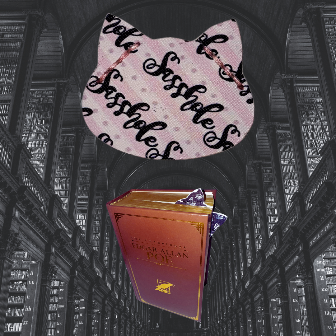 Cat Shaped Corner Bookmark