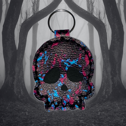 Front Skull Keychain