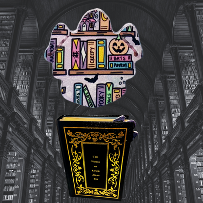 Ghost Shaped Corner Bookmark