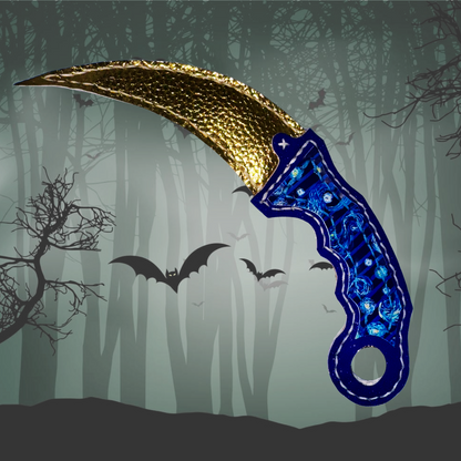 Faux Leather Karambit