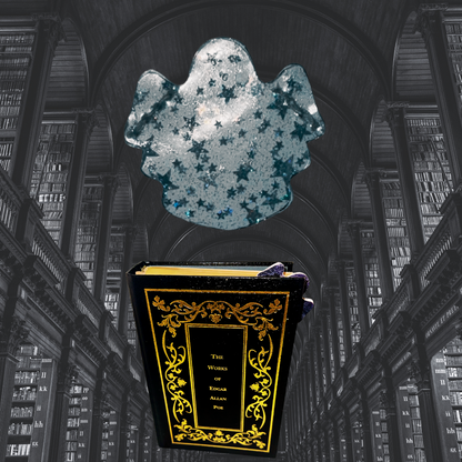 Ghost Shaped Corner Bookmark