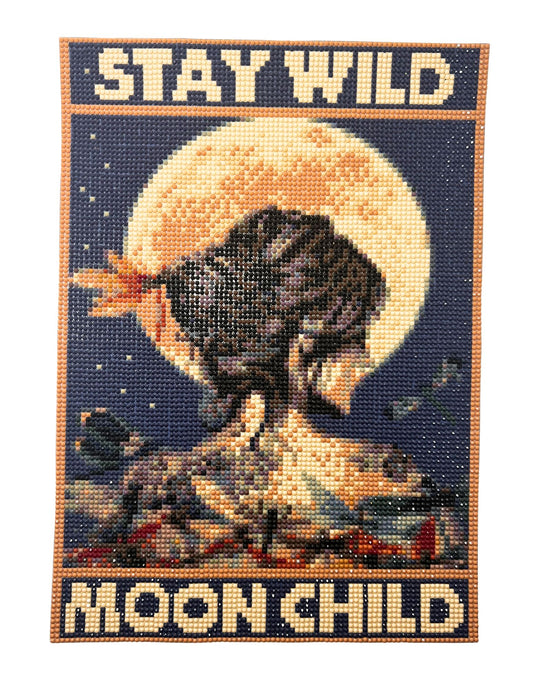 Stay Wild Moon Child Diamond Painting