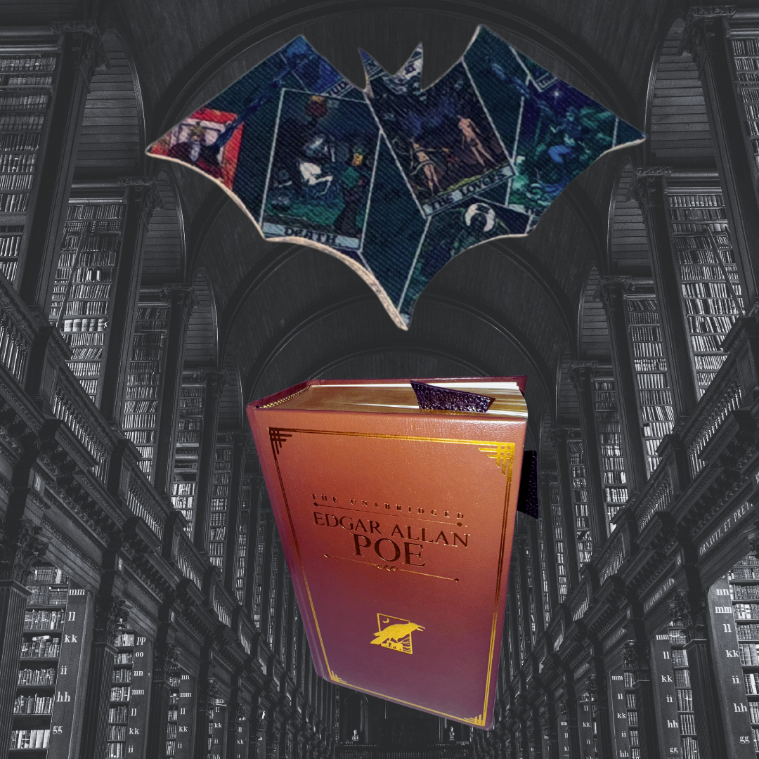 Bat Shaped Corner Bookmark