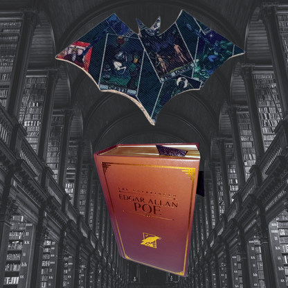 Bat Shaped Corner Bookmark