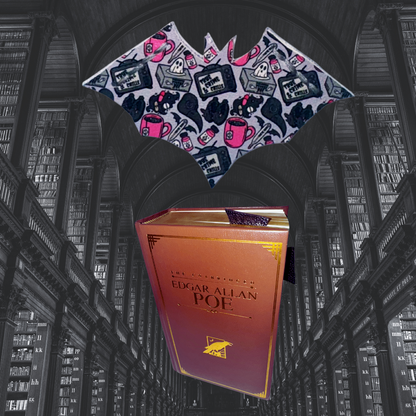 Bat Shaped Corner Bookmark