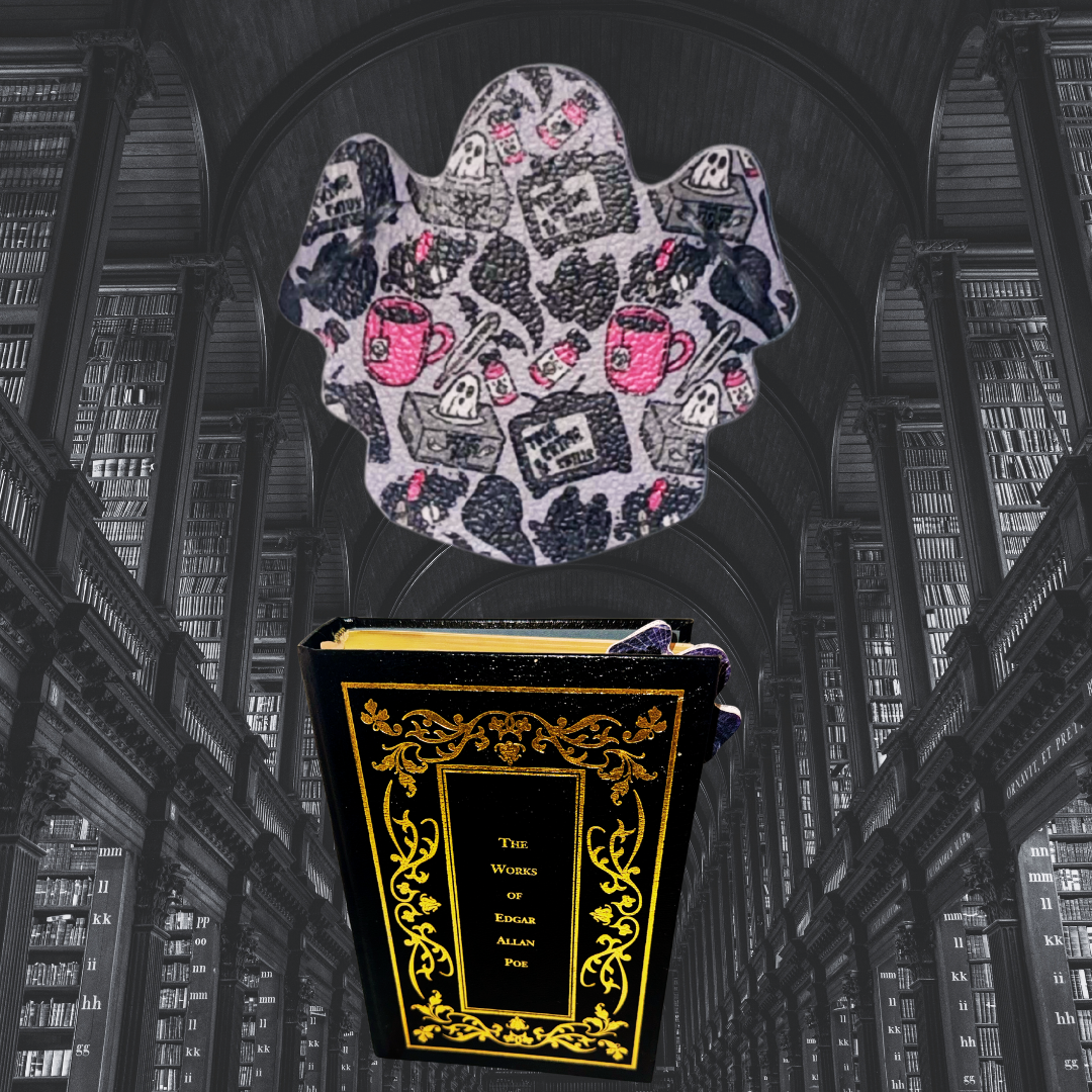 Ghost Shaped Corner Bookmark