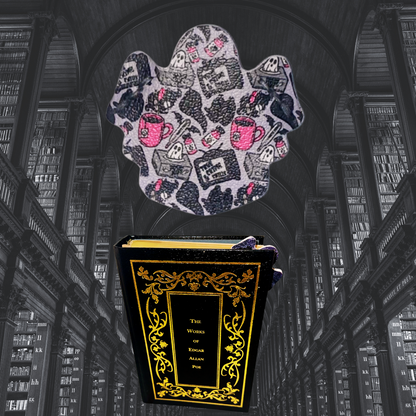 Ghost Shaped Corner Bookmark